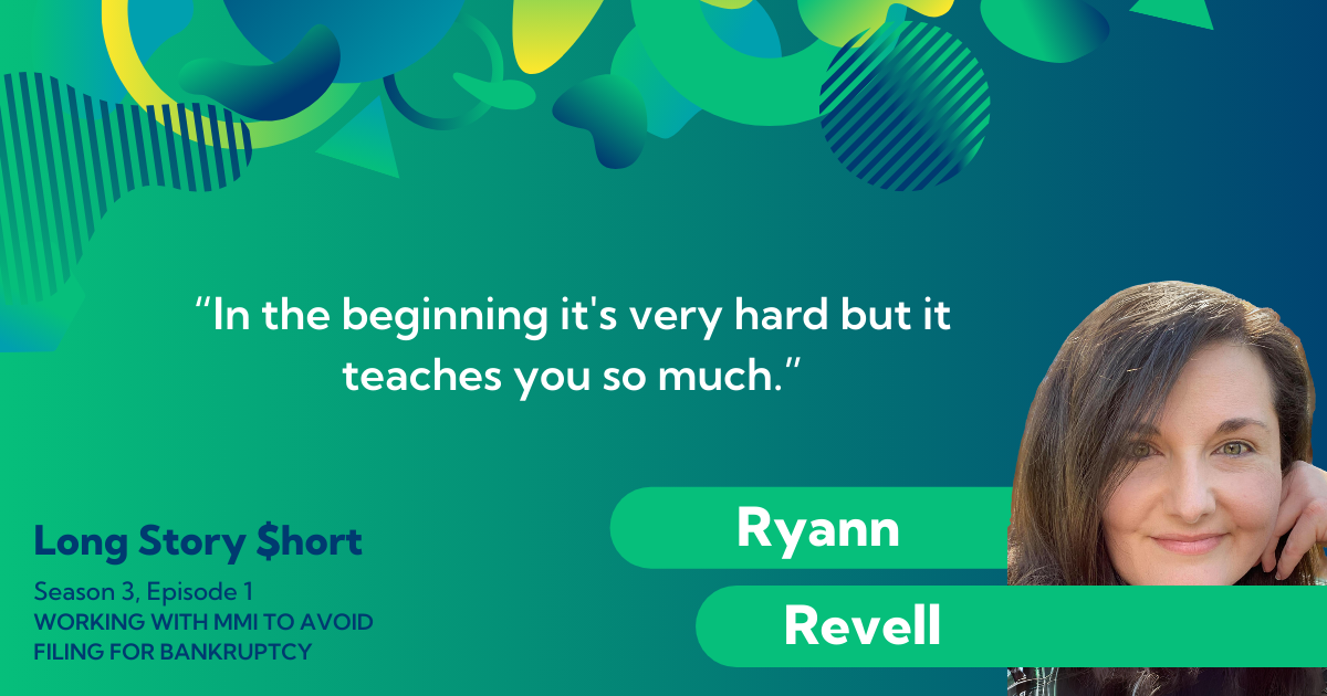 Ryann Revell, Long Story $hort podcast.