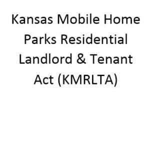 Mobile Home Parks Residential Landlord and Tenant Act