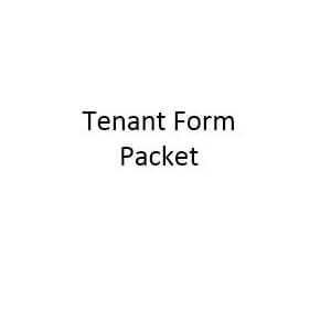 Tenant Form Packet
