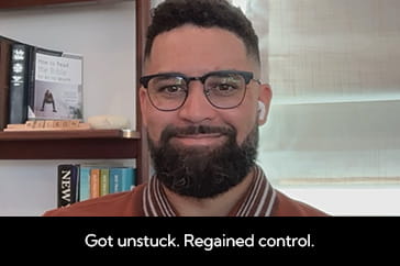 Darin W: MMI helped him get unstuck and regain control of his finances.