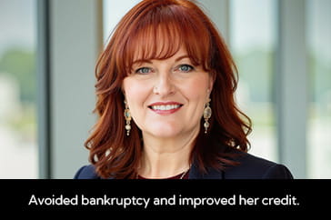 Joni K: MMI helped her avoid bankruptcy and improve her credit.