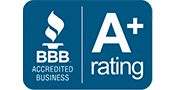 Better Business Bureau A+ rating