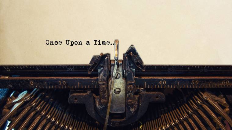 Once upon a time... written by a typewriter