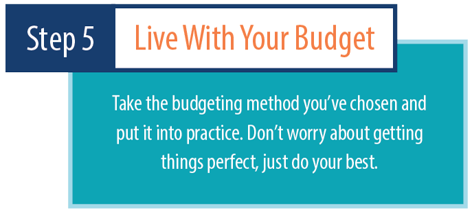 Live with your budget