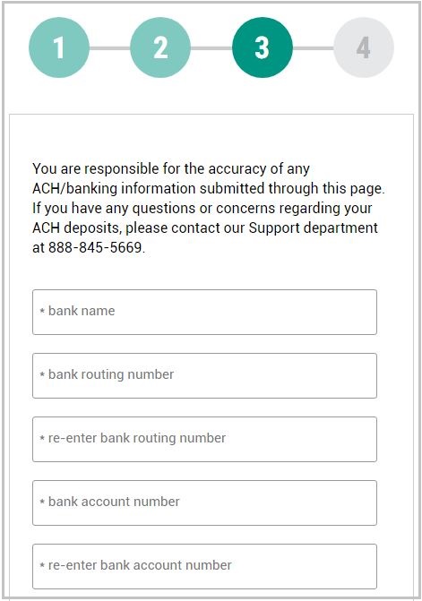 instructions for MMI clients - entering your banking account info
